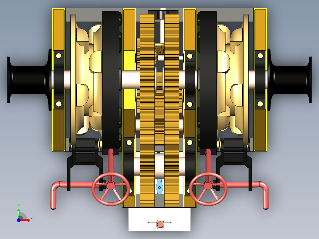 B2004386-绞盘前视图