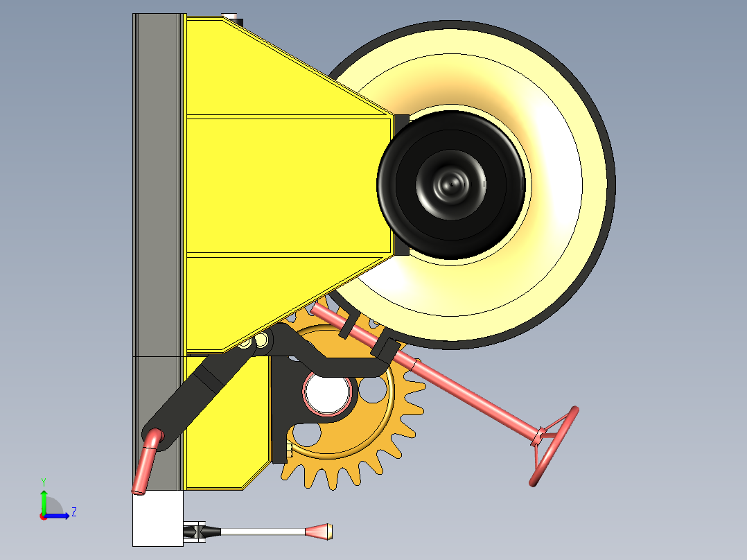 B2004386-绞盘左视图