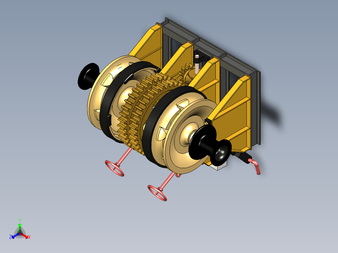B2004386-绞盘正等轴测图