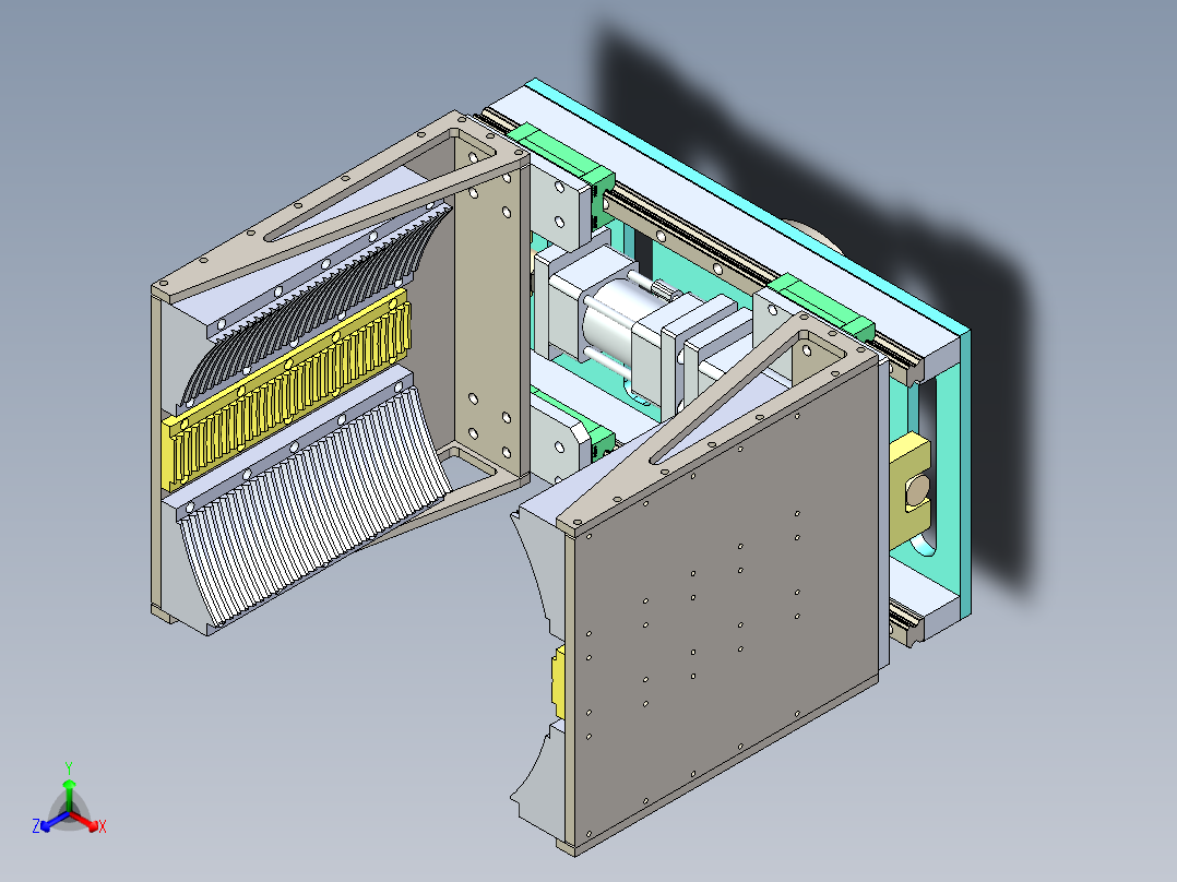 自动罐装线机器人码垛抓