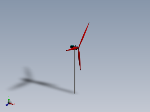 齿轮箱驱动风力涡轮机  sw23主视缩略图