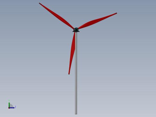 齿轮箱驱动风力涡轮机  sw23左视缩略图