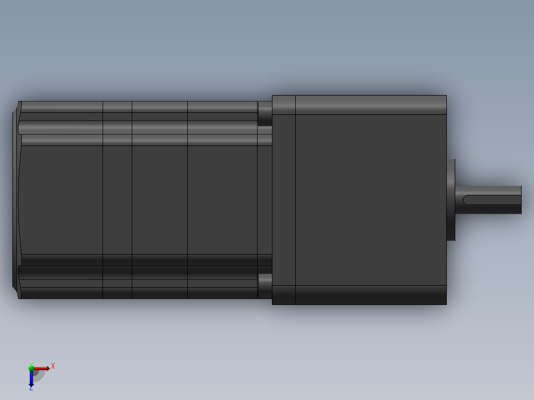 东方马达AR98MS-T7.2-3俯视图