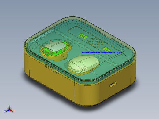 TWS蓝牙耳机结构设计图--1059322-40