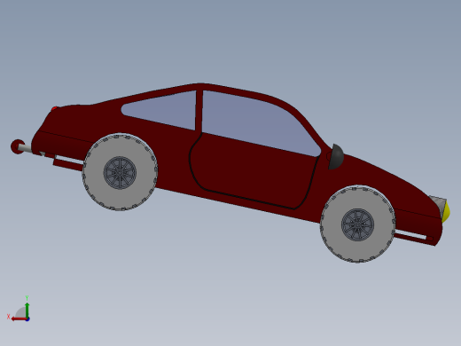 3D 模型汽后视缩略图
