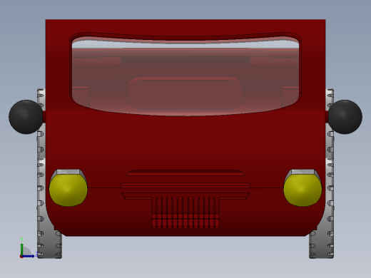 3D 模型汽左视缩略图