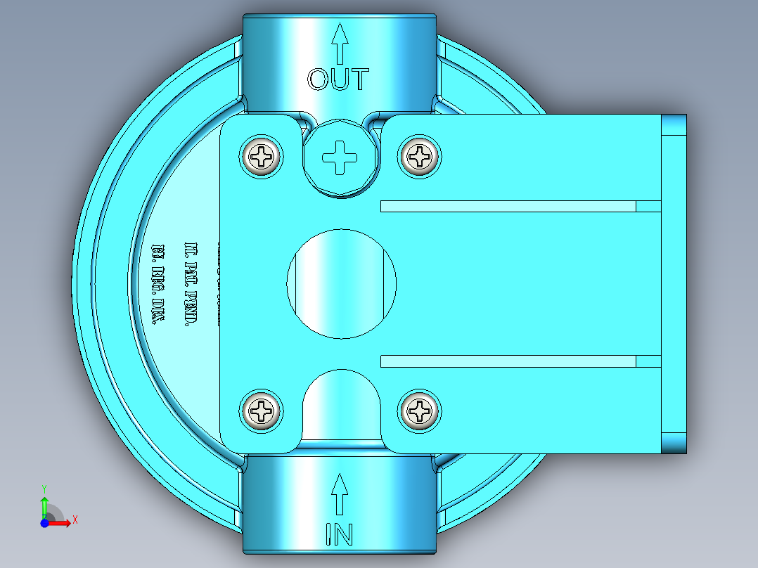 水过滤器 10&amp;#39;&amp;#39;前视图