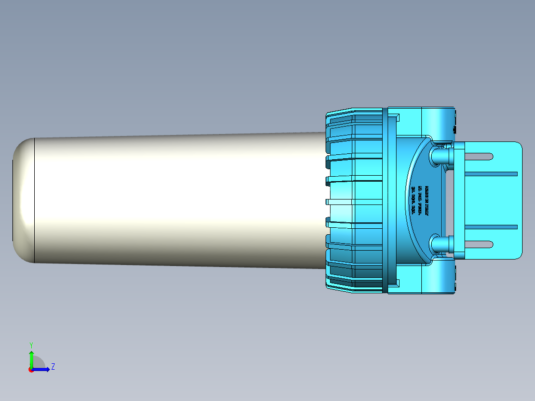 水过滤器 10&amp;#39;&amp;#39;左视图
