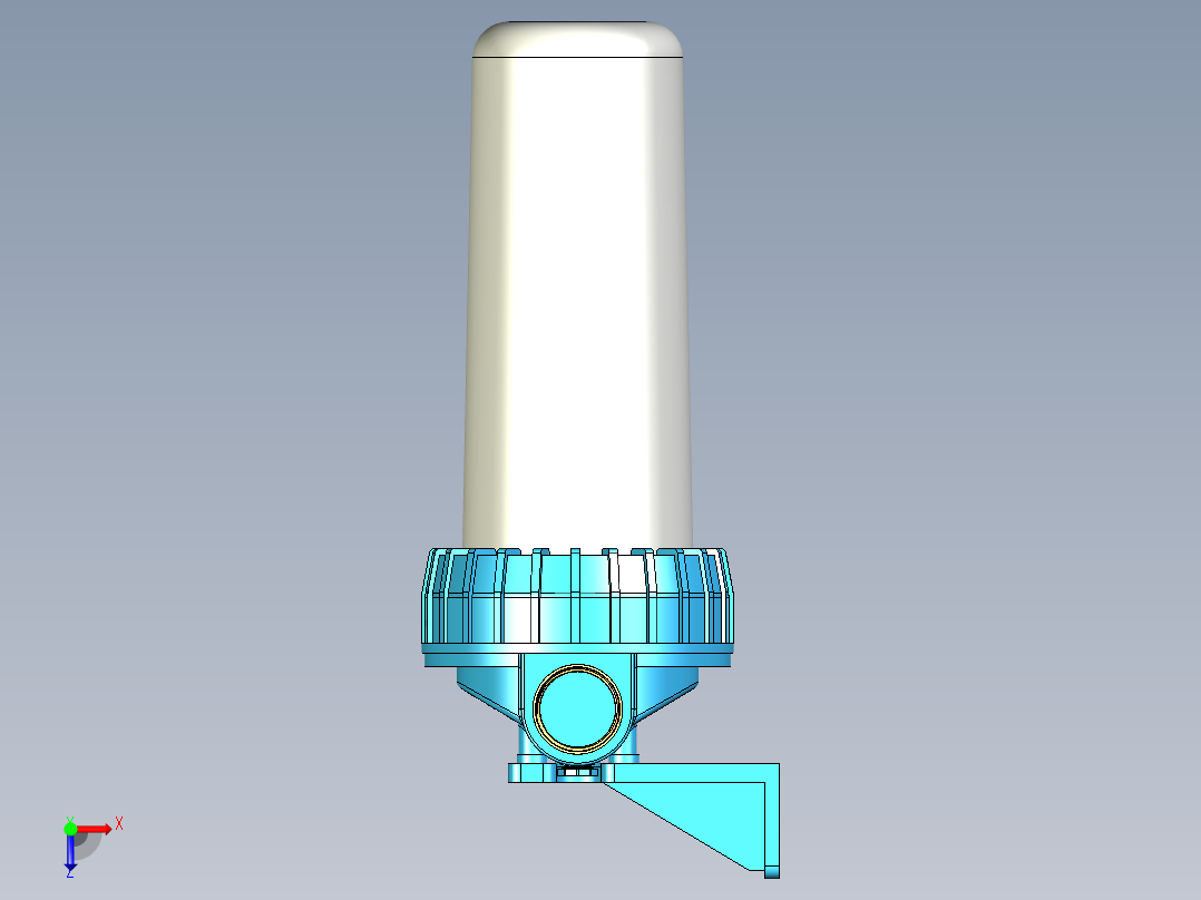 水过滤器 10&amp;#39;&amp;#39;俯视图