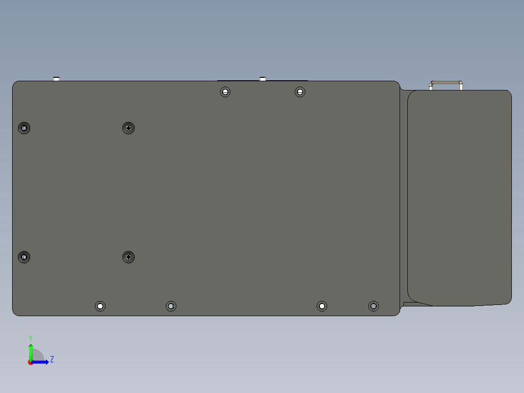 12寸提篮Cassette左视图