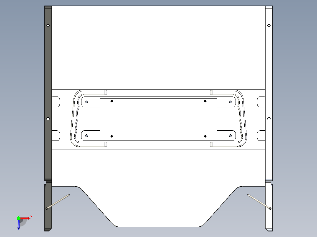 12寸提篮Cassette俯视图
