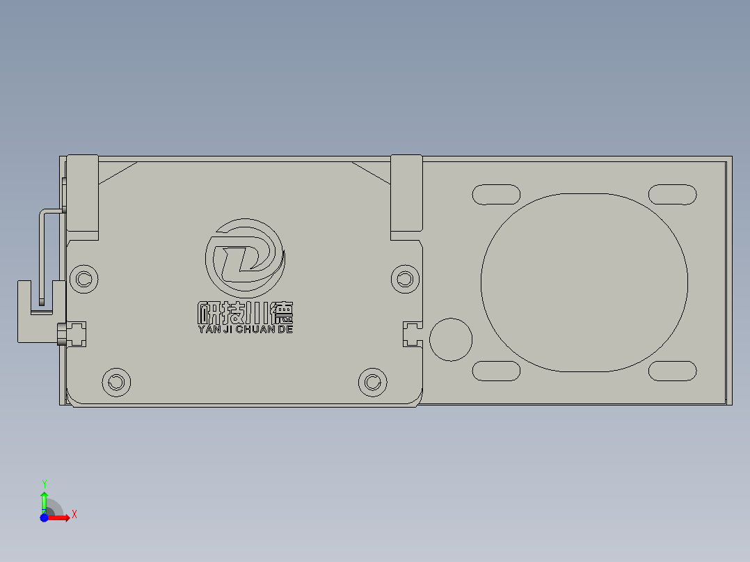 日规半密螺杆式滑台DS-100-P20-S650-2P-IL-LM-M-400W-S3(配松下传感器)德川技研-1111前视图