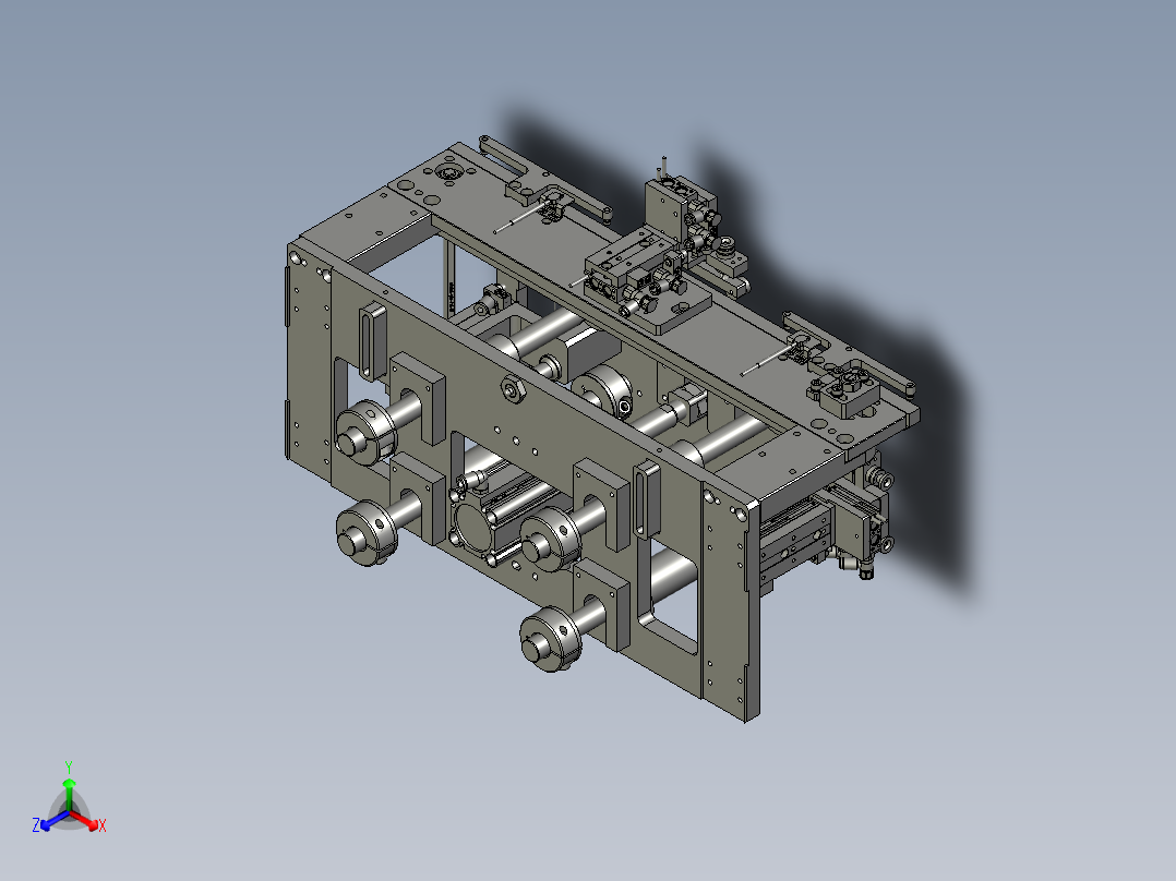 输送带式供料装置