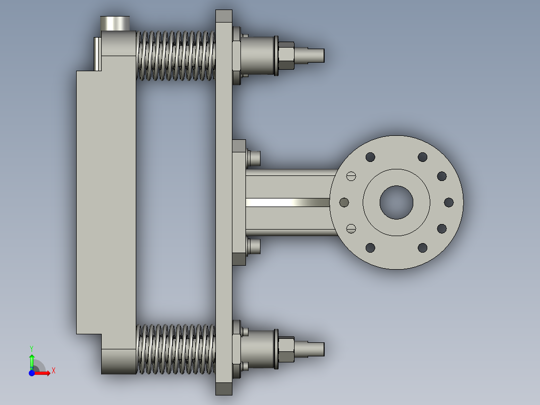 机械抓手Av20_双班v30实时备料v4051前视图