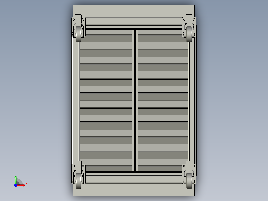 活动小车-OR01前视图