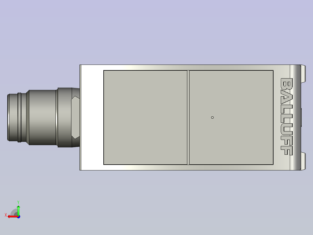 BALLUFFBOS23K-PU-LD20-S4(0)漫反射激光传感器后视图