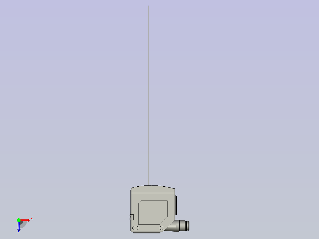 BALLUFFBOS23K-PU-LD20-S4(0)漫反射激光传感器俯视图