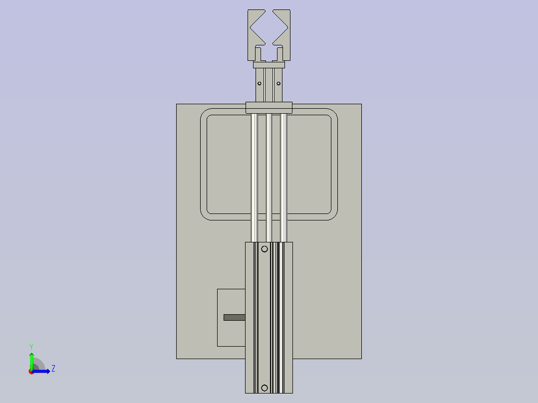 分拣机构3左视图