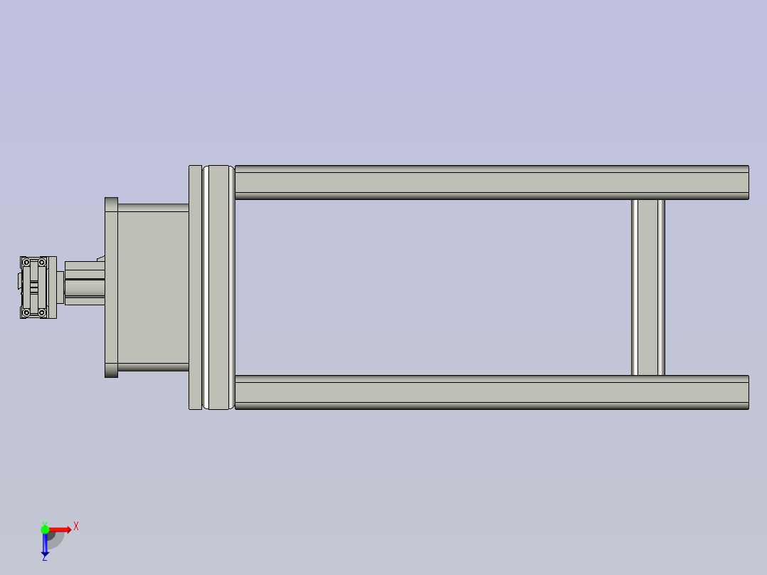 分拣机构3俯视图
