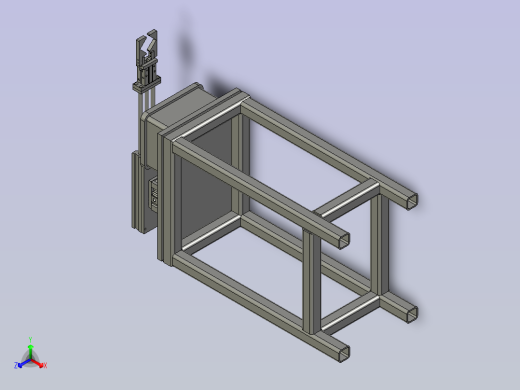 分拣机构3正等轴测缩略图