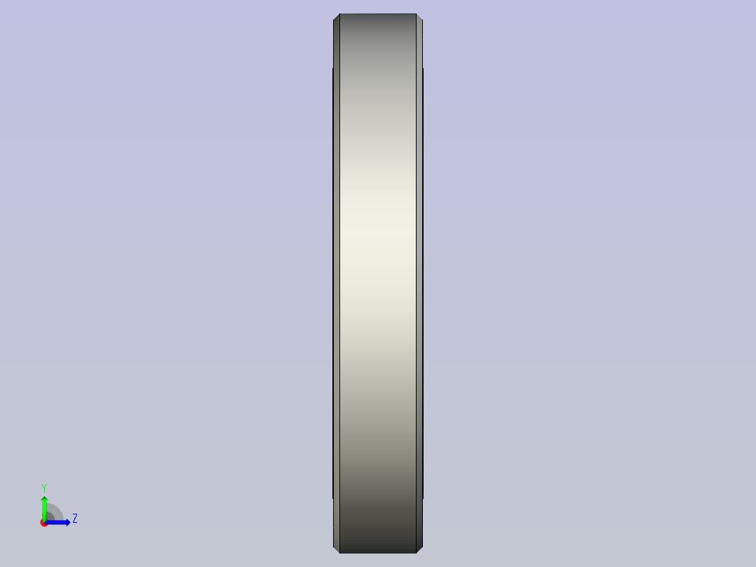 6806RS轴承左视图