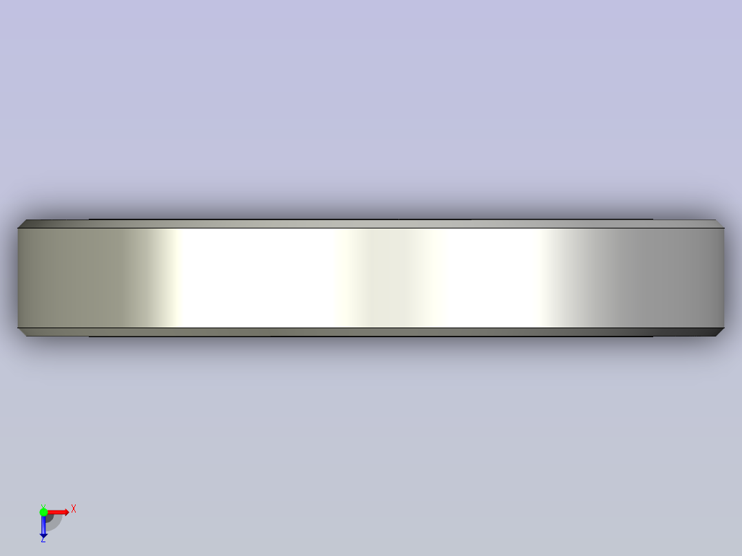 6806RS轴承俯视图