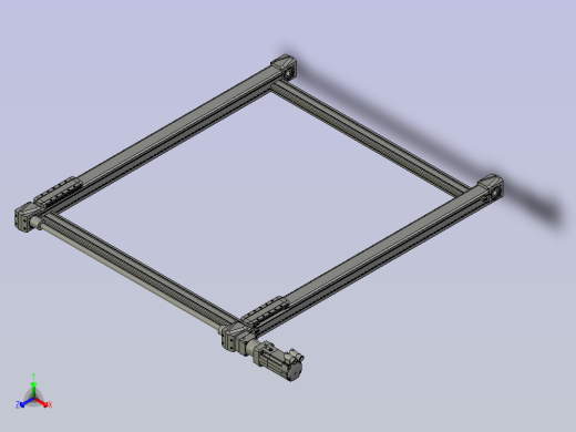 框型跨度双轨模组