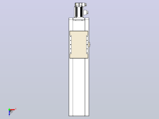 滚珠丝杠直线轴带导轨全封闭TPA-HCR-220D-3210C-L600-M-C-P1K-N3俯视缩略图