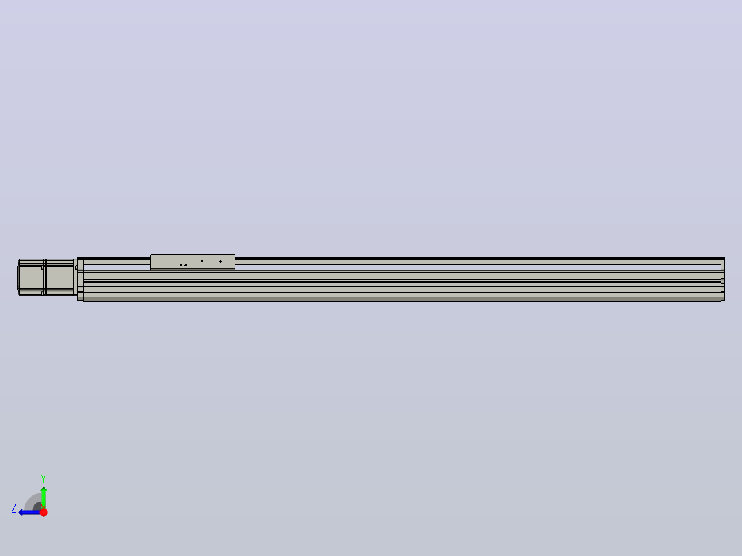 MT136BS半封闭丝杆滑台[MT136BS.L#.750.BC.P40.C3]右视图