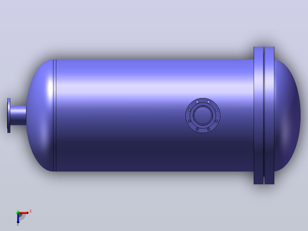 大通量过滤器-卧式-D900-60寸俯视图