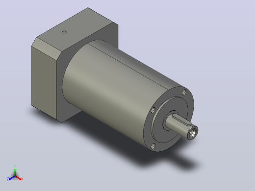 间隙减速器gearbox_gbx120100k_gbk_120_140_0_f