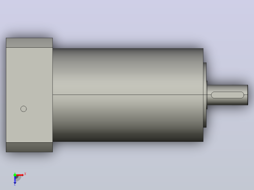 间隙减速器gearbox_gbx120100k_gbk_120_140_0_f俯视缩略图