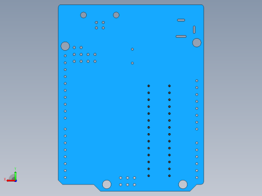 插座Arduino PCB visualisation后视缩略图