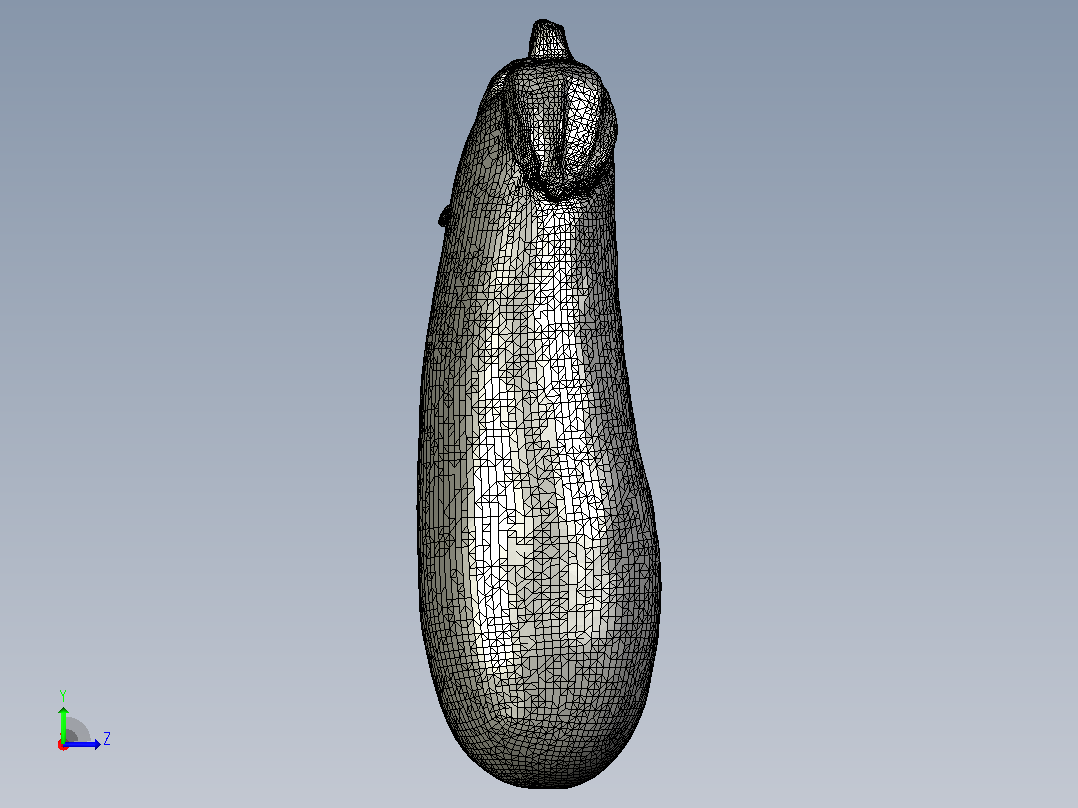 1_053Eggplant_01_4K水果蔬菜面包坚果左视图