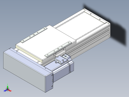 滚珠丝杠直线轴带导轨全封闭TPA-HCR-140D-2010C-L150-MR-C-P40-N3正等轴测缩略图