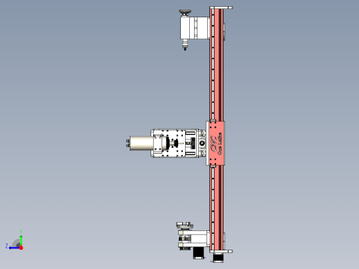 Original小型数控车削车床3D数模图纸 f3d igs step格式右视缩略图