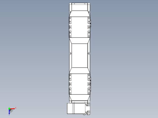 皮带直线轴双滑块型TPA-GCBS-150-P80-L75-LP-M75-N3俯视缩略图