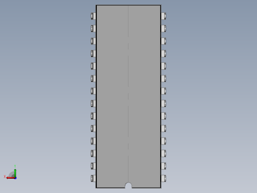 电子器件DIP 28 IC with 0_350in Window后视缩略图