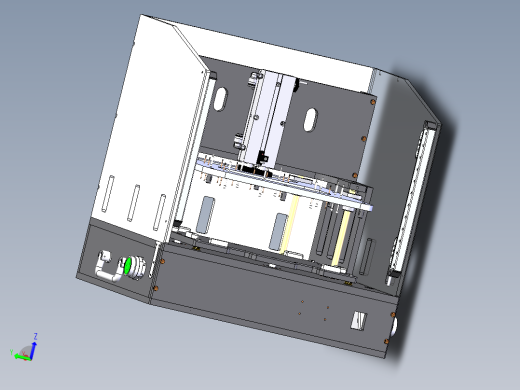 导通测试治具3D模型图纸 Solidworks设计