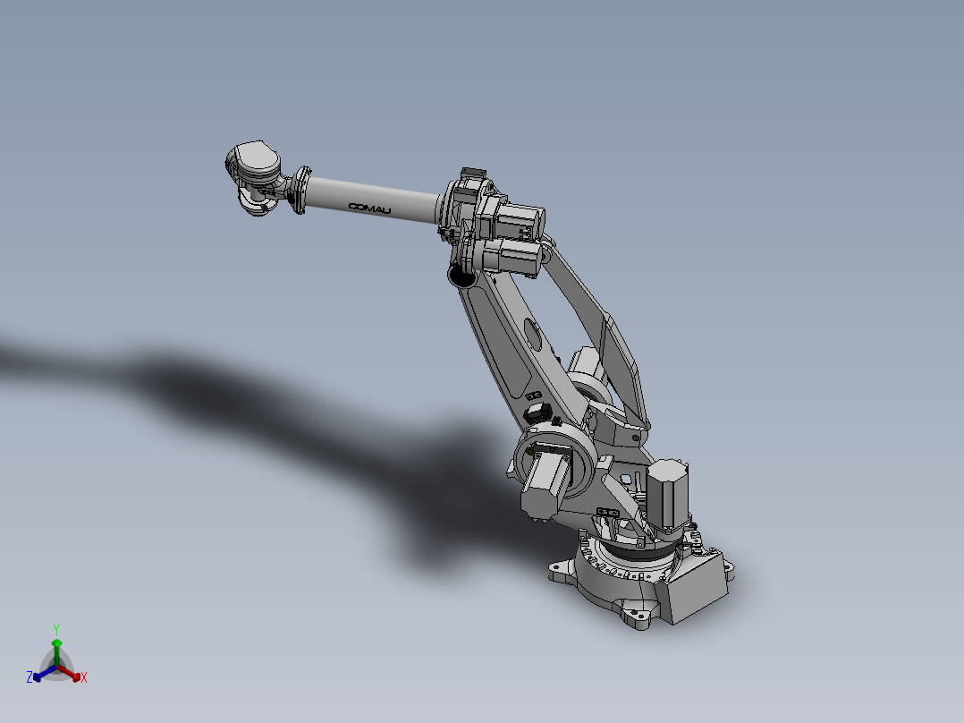 柯马机器人SMART-5 NJ-220-2.7正等轴测图