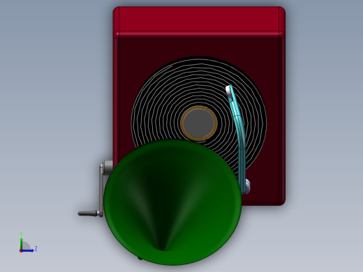 留声机左视缩略图