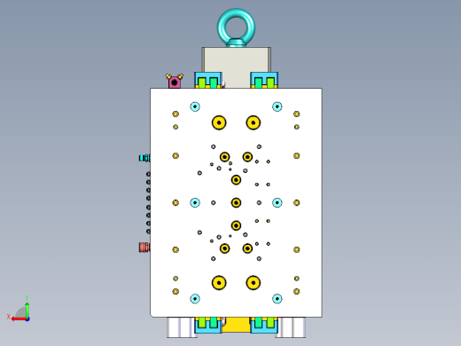 汽车某零部件大型模具后视缩略图