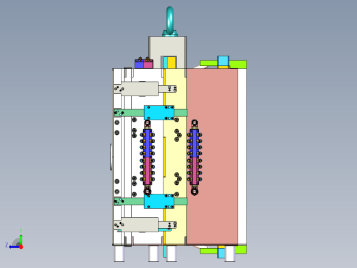 汽车某零部件大型模具右视缩略图