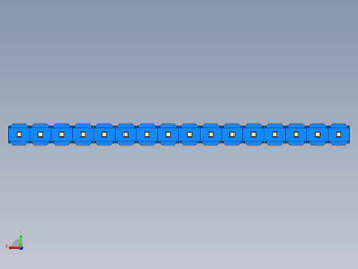 彩色公头100mil（2.54mm）系列-DS1021_blue_1x16p_100mil_Type43_rev1.0后视缩略图