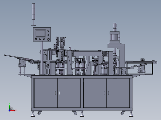 汽车油封工件组装机前视缩略图