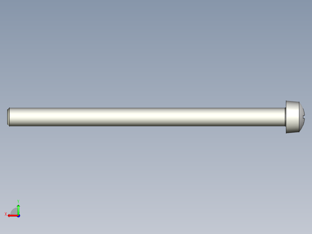 Cross_recessed_head-M4-60-30-4-7-3.5.stp螺钉-后视图