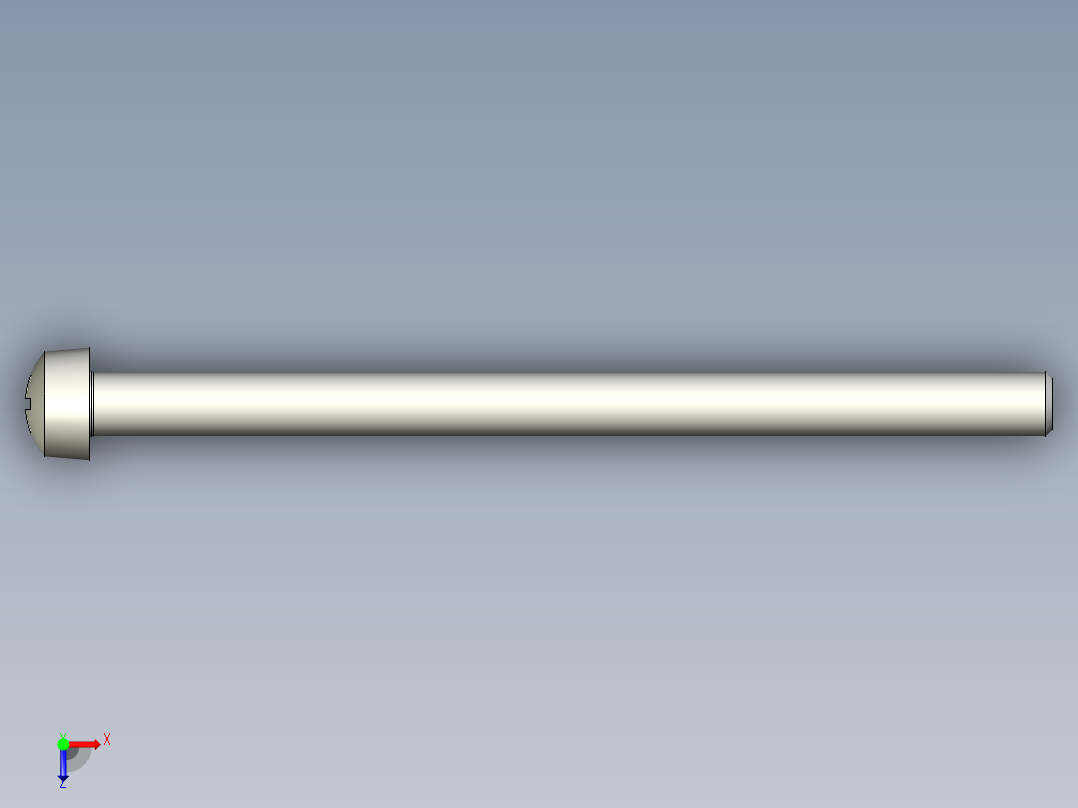 Cross_recessed_head-M4-60-30-4-7-3.5.stp螺钉-俯视图