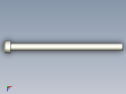 Cross_recessed_head-M4-60-30-4-7-3.5.stp螺钉-俯视缩略图