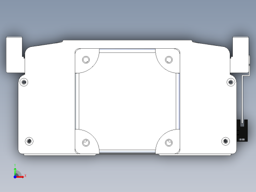 东锦丝杆传动-直线滑台模组DH270-C-L10-S2000-BC-T1000W-C3前视缩略图