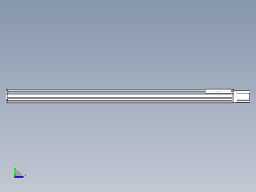 东锦丝杆传动-直线滑台模组DH270-C-L10-S2000-BC-T1000W-C3左视缩略图